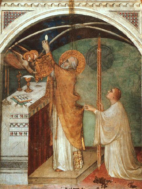 Miraculous Mass, Simone Martini